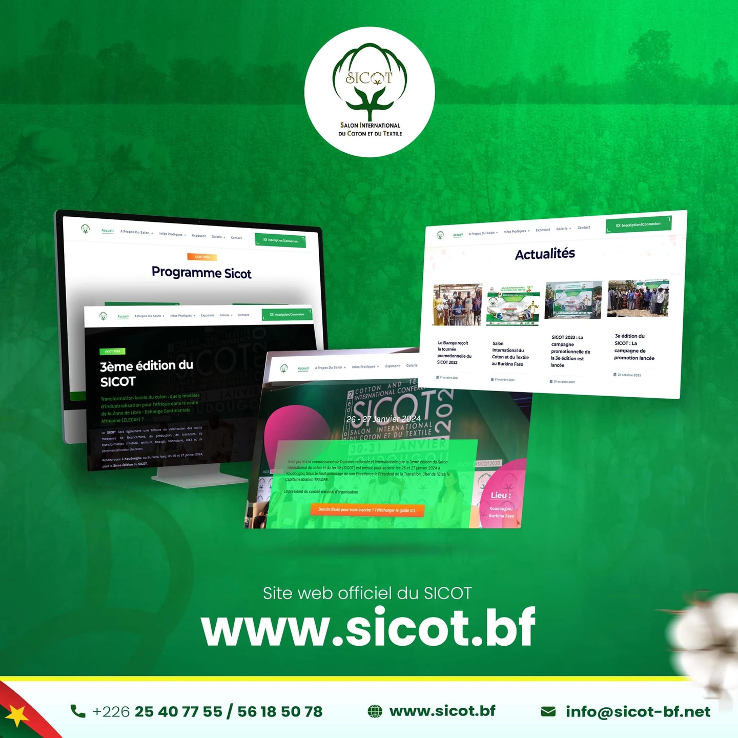 SICOT 2024 : des affiches à la couverture en direct